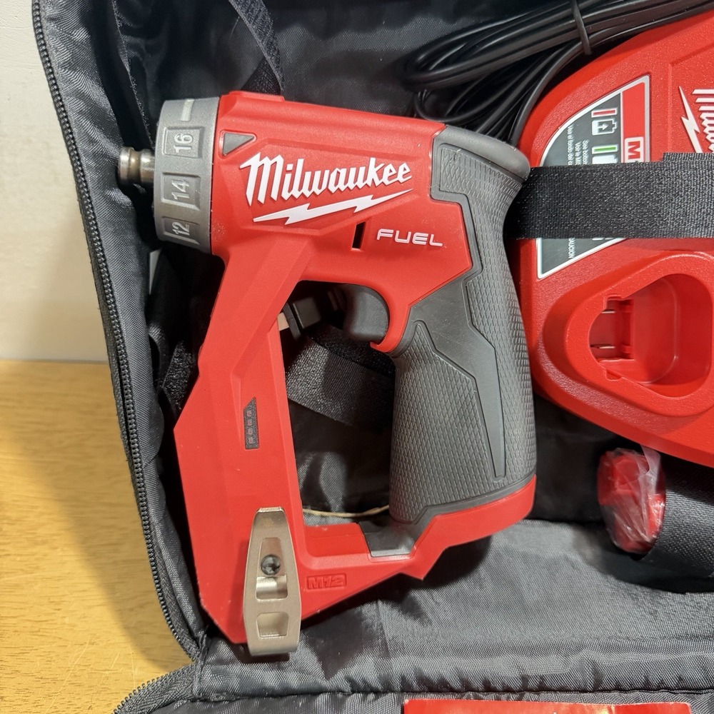 Milwaukee M12 FUEL 12V Brushless 4-in-1 Installation Drill Driver Kit 2505-22 - Picture 2 of 13